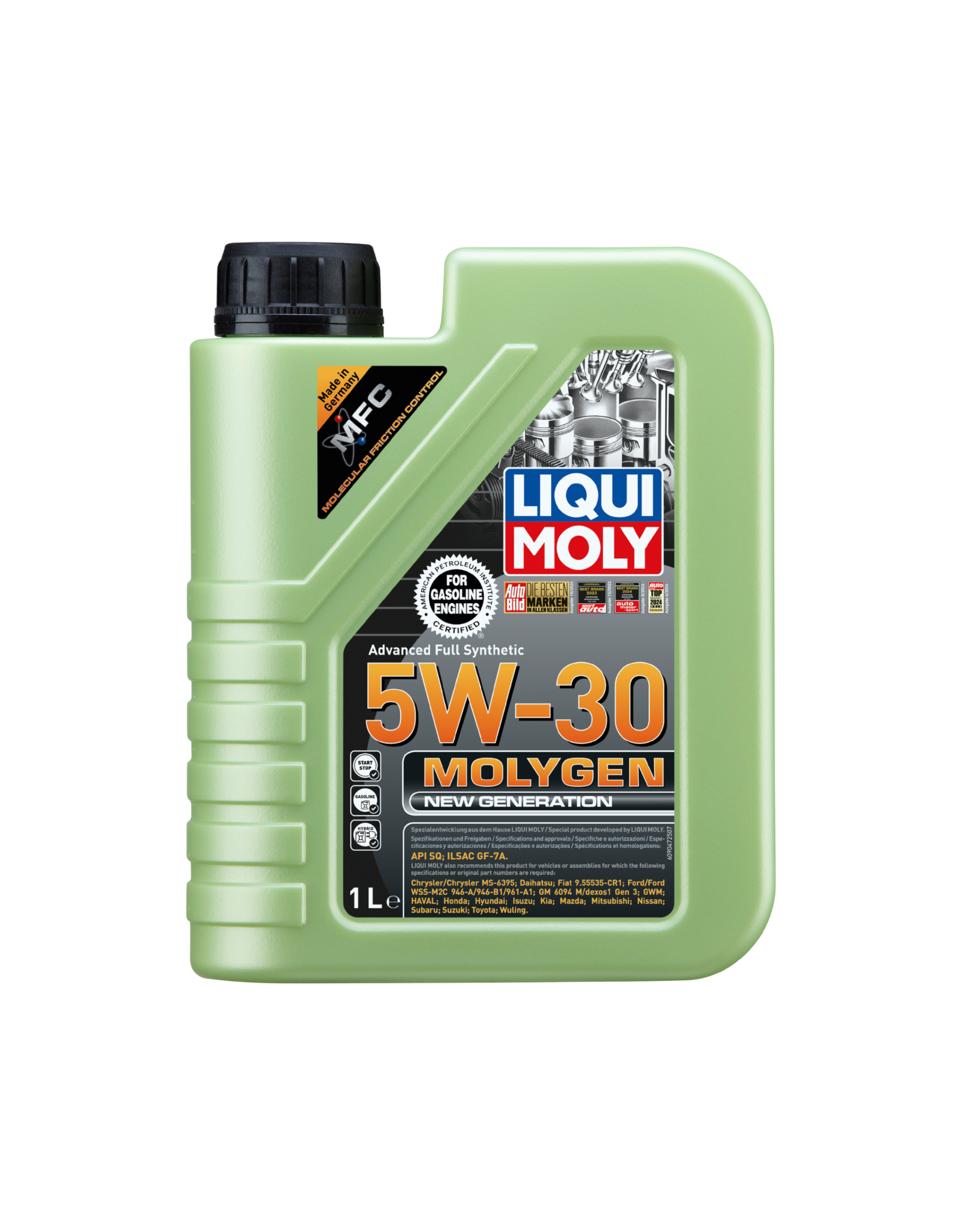 Dầu nhớt động cơ xe xăng Liquid Moly Molygen New Generation 5W-30